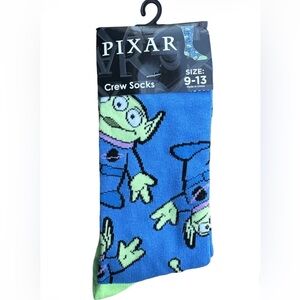 Pixar Alien Crew Socks